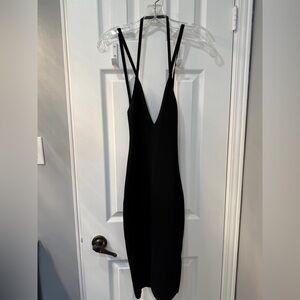 Hera Collection Black Backless Dress